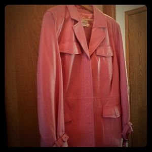 Lovely Ladies 1X Leather Coat